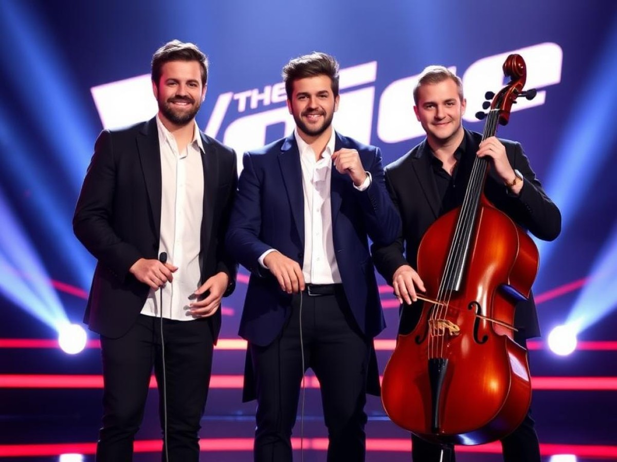Dans « The Voice » 2025 sur TF1, Il Cello est le premier trio à remporter l’émission