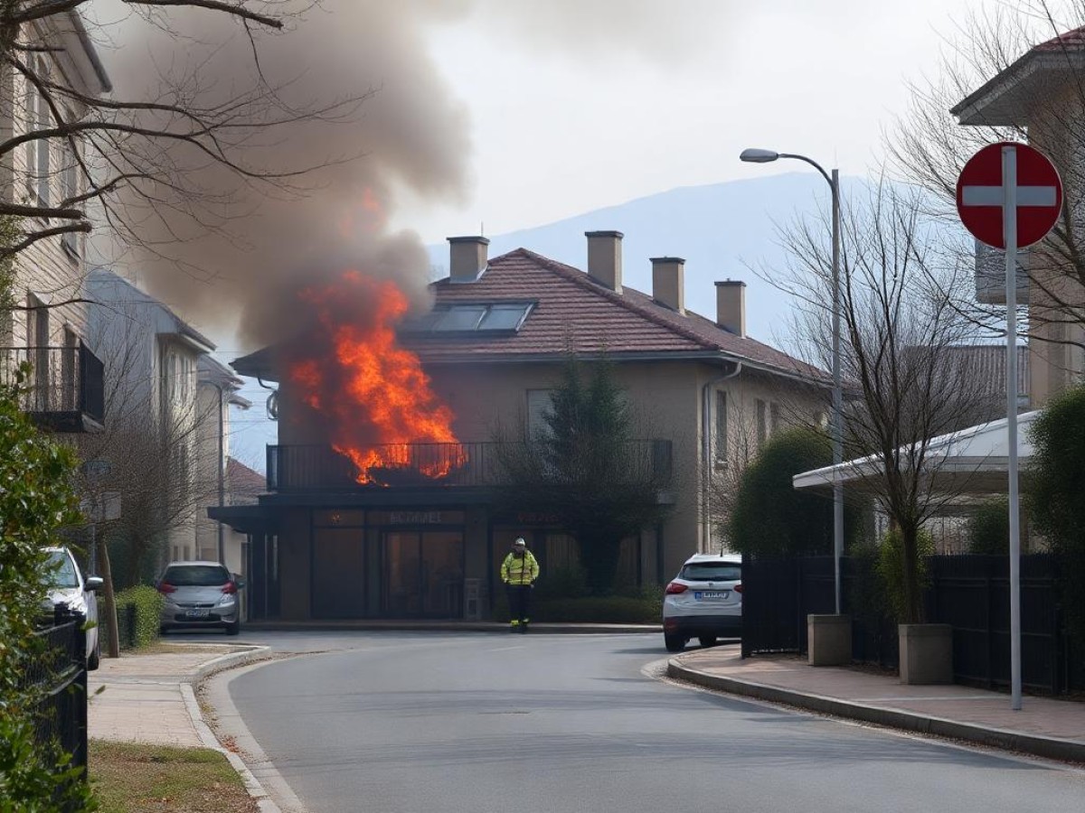"J’ai entendu crier dans la rue" : une personne meurt dans l’incendie d’une résidence touristique