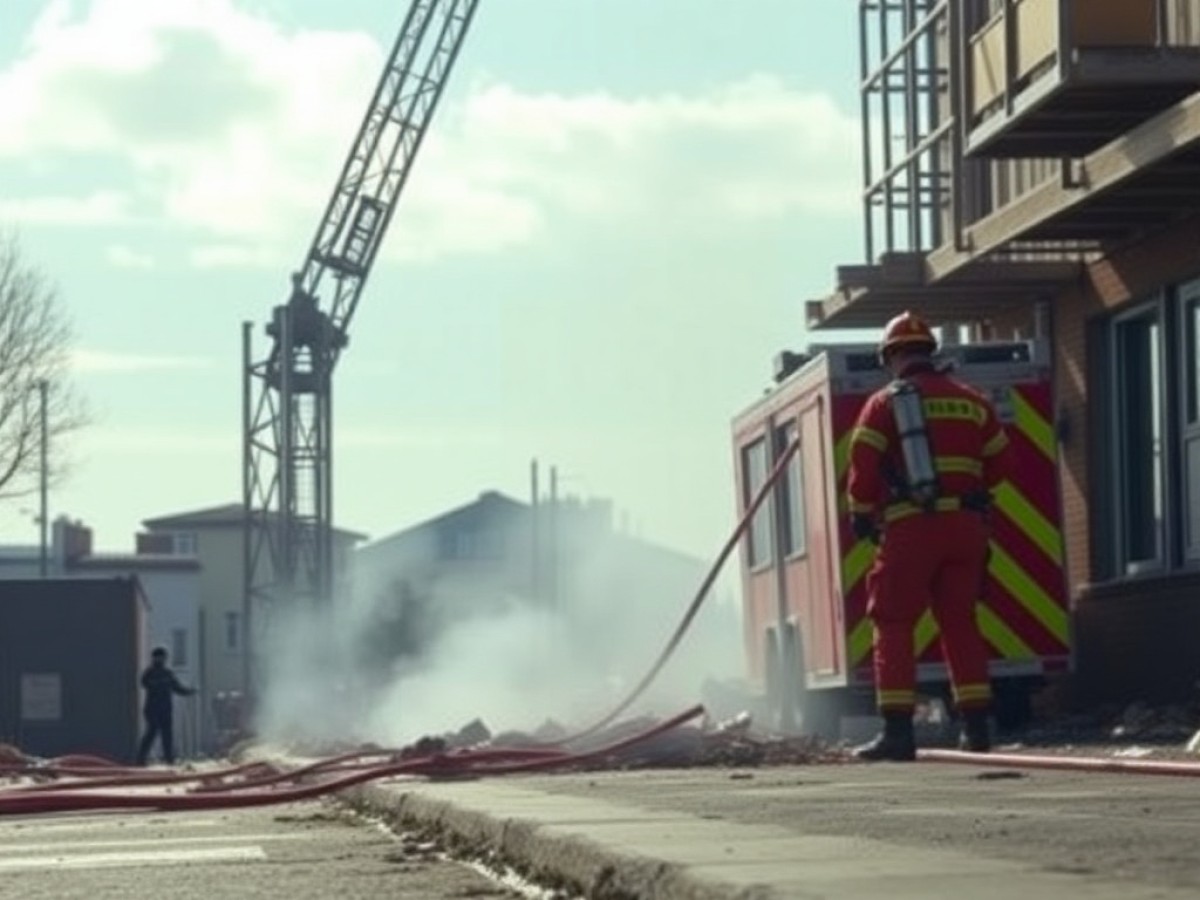 Accident d’ascenseur à Toulouse : un ouvrier chute de cinq mètres, les unités spécialisées des pompiers mobilisées pour le sauvetage périlleux