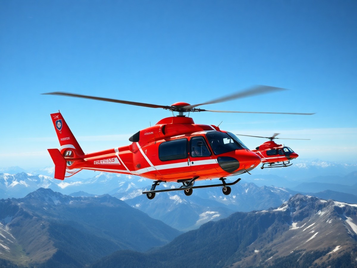 Trois hélicoptères ont été mobilisés pour assurer trois secours en montagne dans les Hautes-Pyrénées