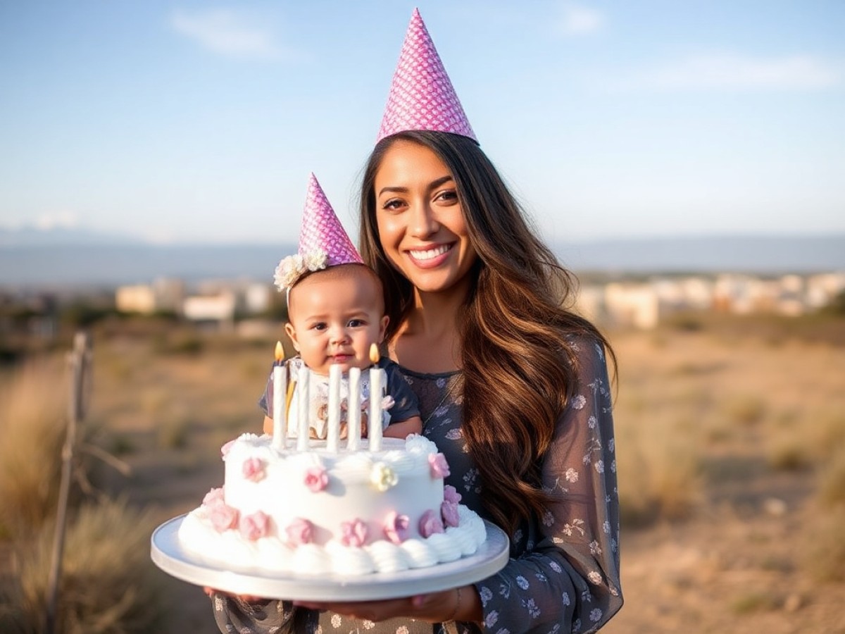 Malika Ménard dévoile les sublimes photos du premier anniversaire de sa fille Sherazade