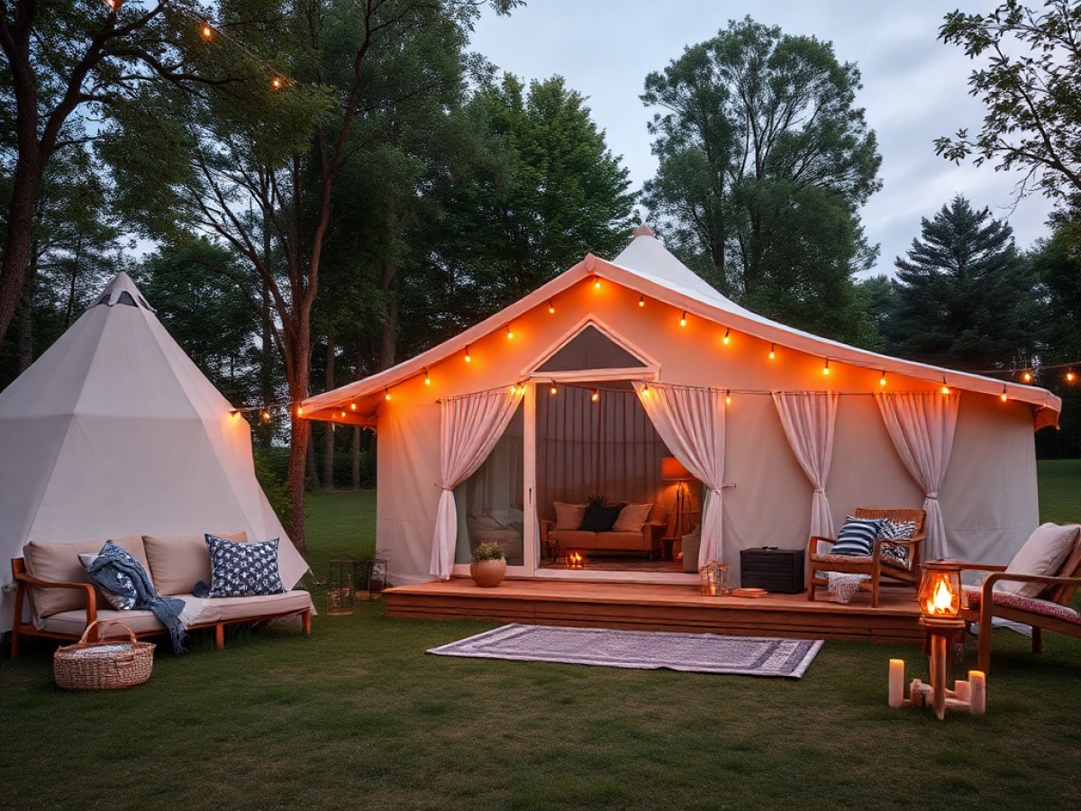 Elle transforme son rêve de glamping en cauchemar et finit poursuivie pour l’ouverture d’un village de vacances illégal, fraude et travail dissimulé