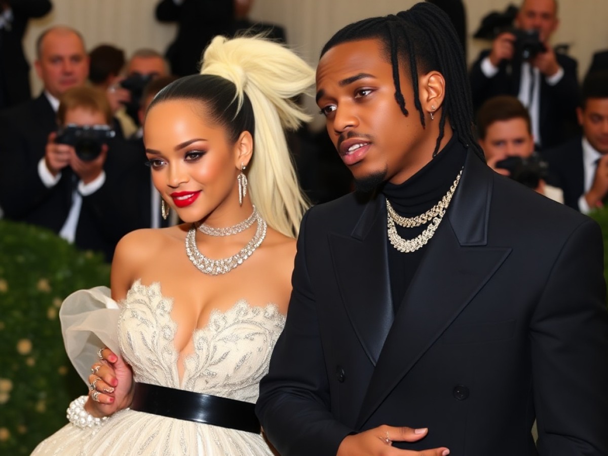Rihanna fâchée contre ASAP Rocky au Met Gala ? Ces images intriguent les internautes