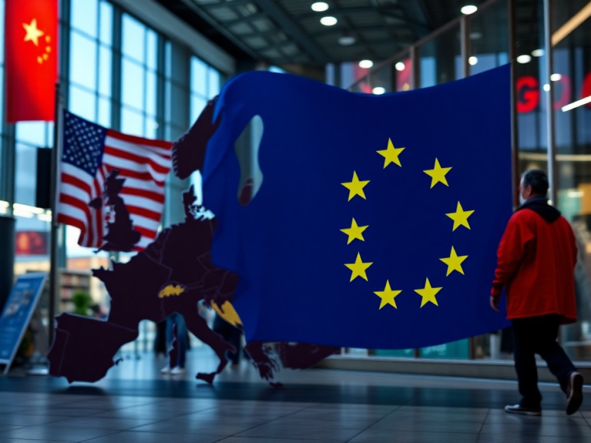 Le conflit commercial entre la Chine et les États-Unis déborde sur l’Europe