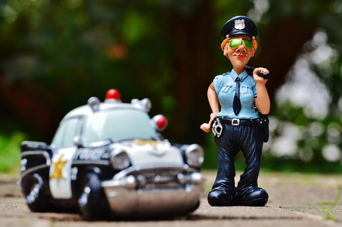 Fuyard plongeant dans le Tarn sous le regard des policiers depuis la berge