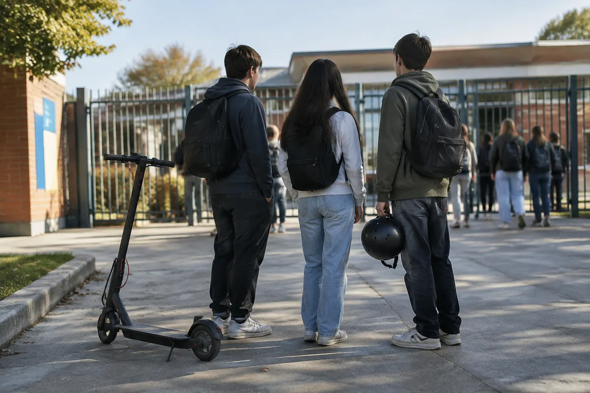 Toulouse: ado 14 ans gazé devant son lycée pour sa moto électrique, deux amis maîtrisent le voleur